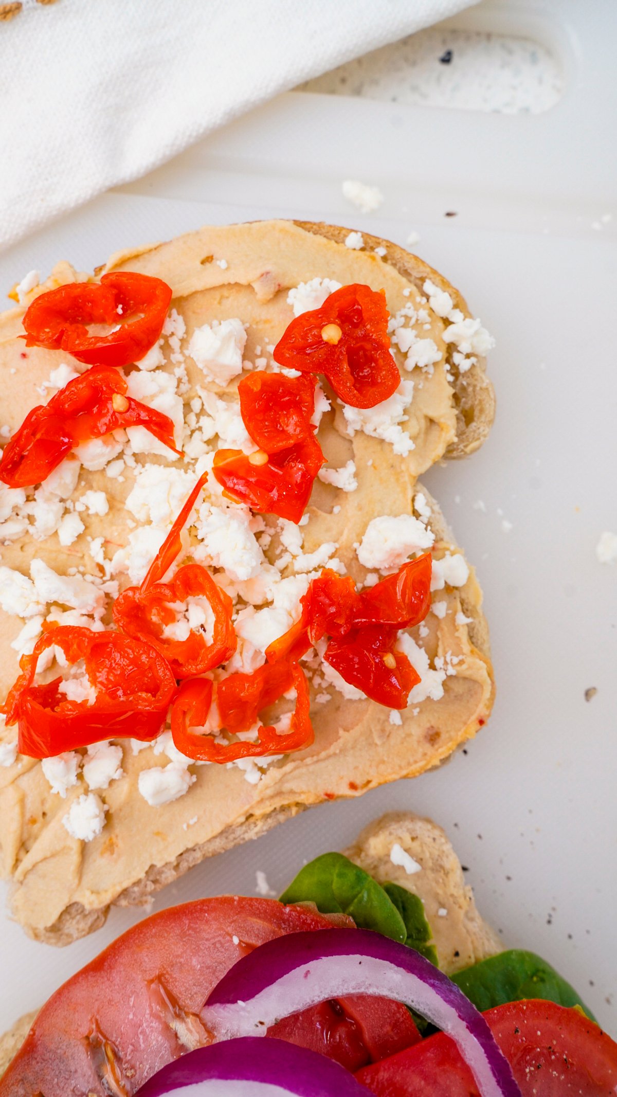 Panera Bread Mediterranean Veggie Sandwich Recipe | Couple in the Kitchen