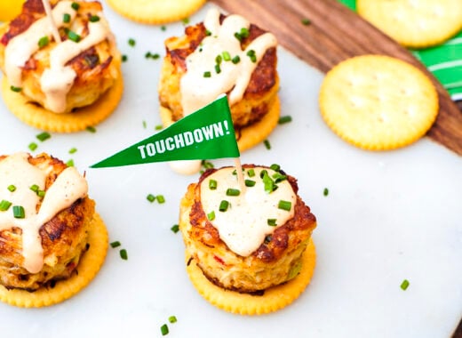 Crab Cake Recipe with Ritz Crackers.