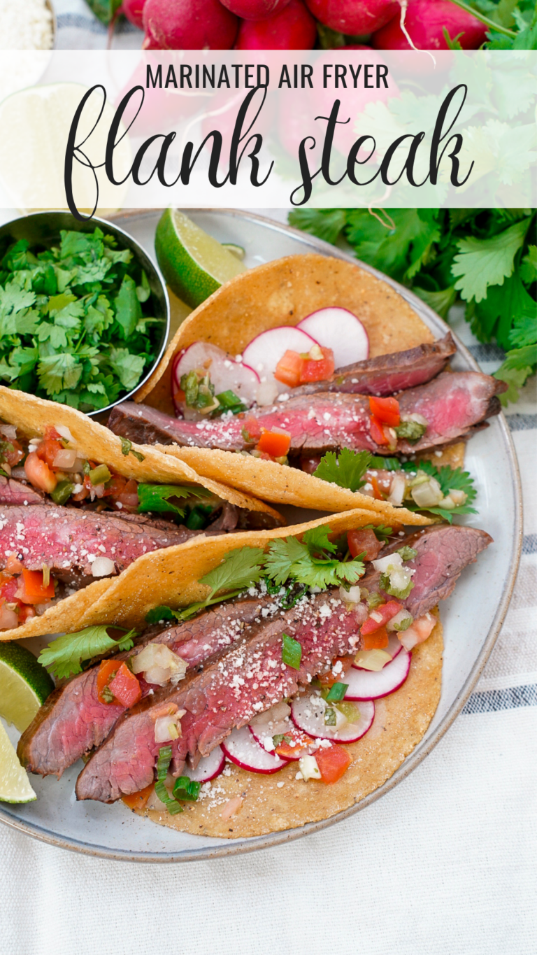 Marinated Flank Steak Air Fryer Recipe Couple in the Kitchen