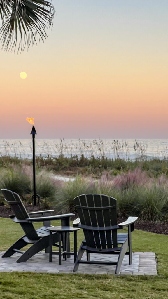 beach view from sea captains house