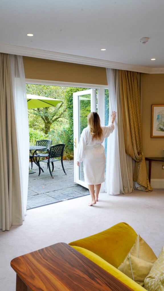 Suite at Sheen Falls Lodge, one of the best hotels in Ireland for Couples.