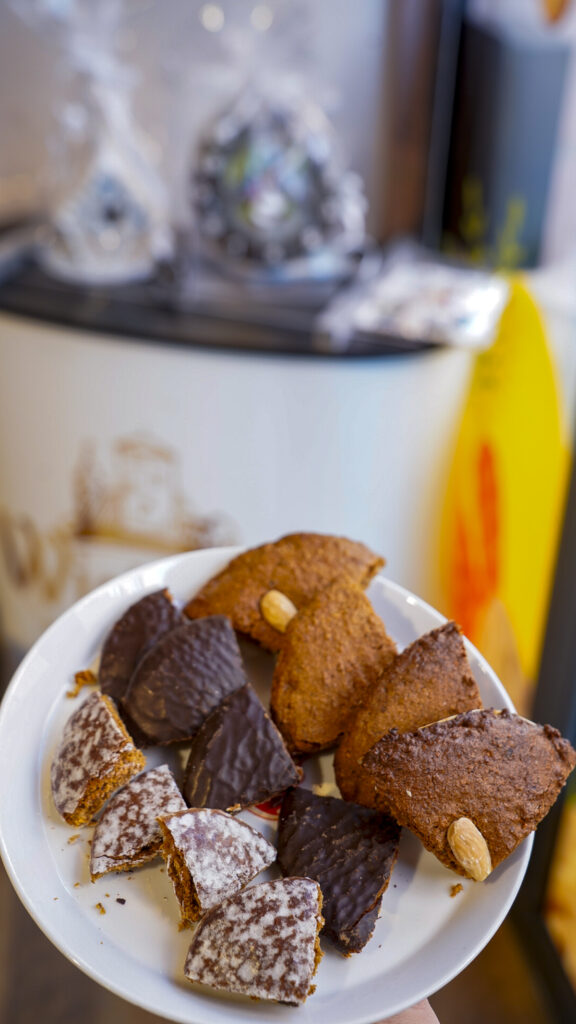 Gingerbread cookies in Nuremberg, Germany.