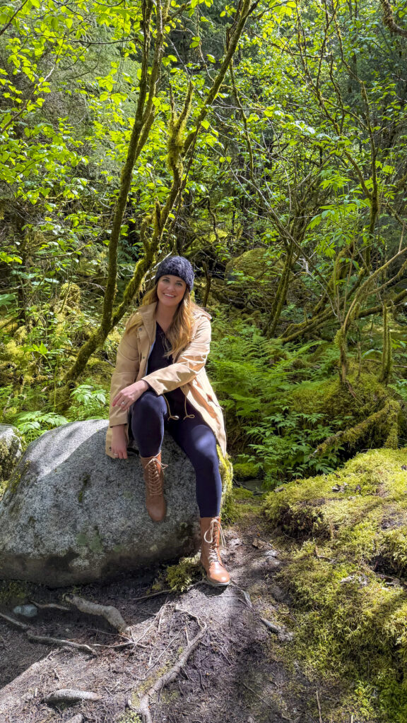 Scenery around Mendenhall Glacier, one of the best things to do in Juneau, Alaska.