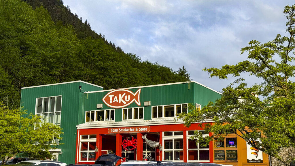 Tako Smokery, one of the best places to eat in Juneau, Alaska.