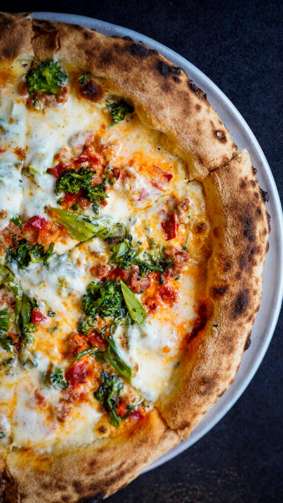Pizza from one of the top restaurants in Juneau Alaska.