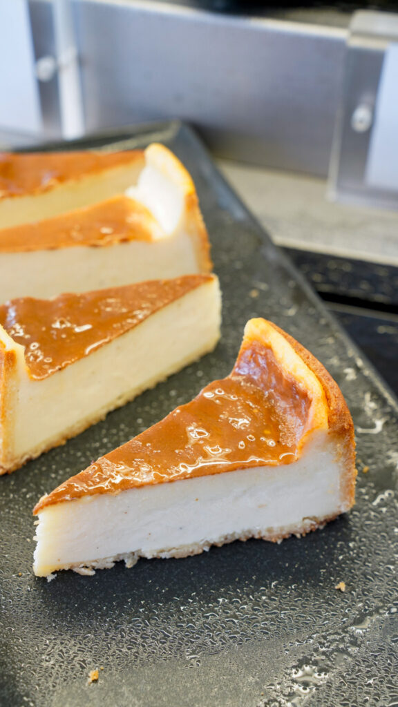 Brunch pastry at Abaton in Crete.