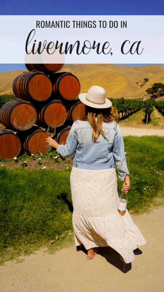 Woman at a winery, Romantic Things to do in Livermore, California and Tri-Valley.
