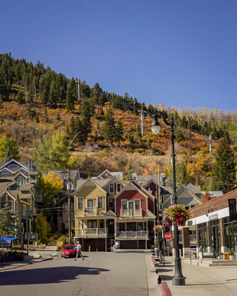 Main street in Park City.