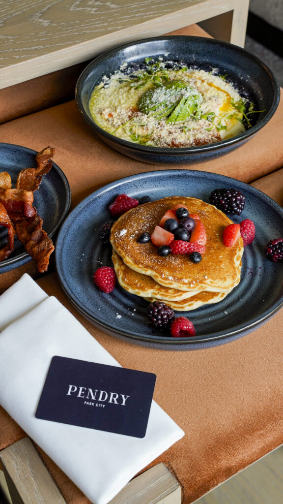Breakfast at the Pendry Park City.
