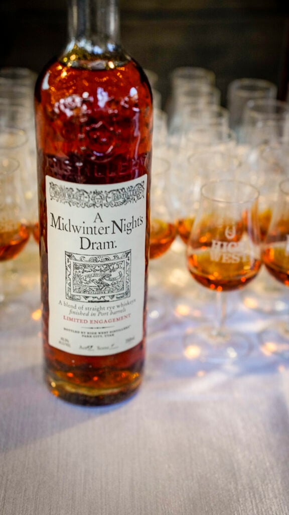 High West Distillery Midwinter Night's Dram.