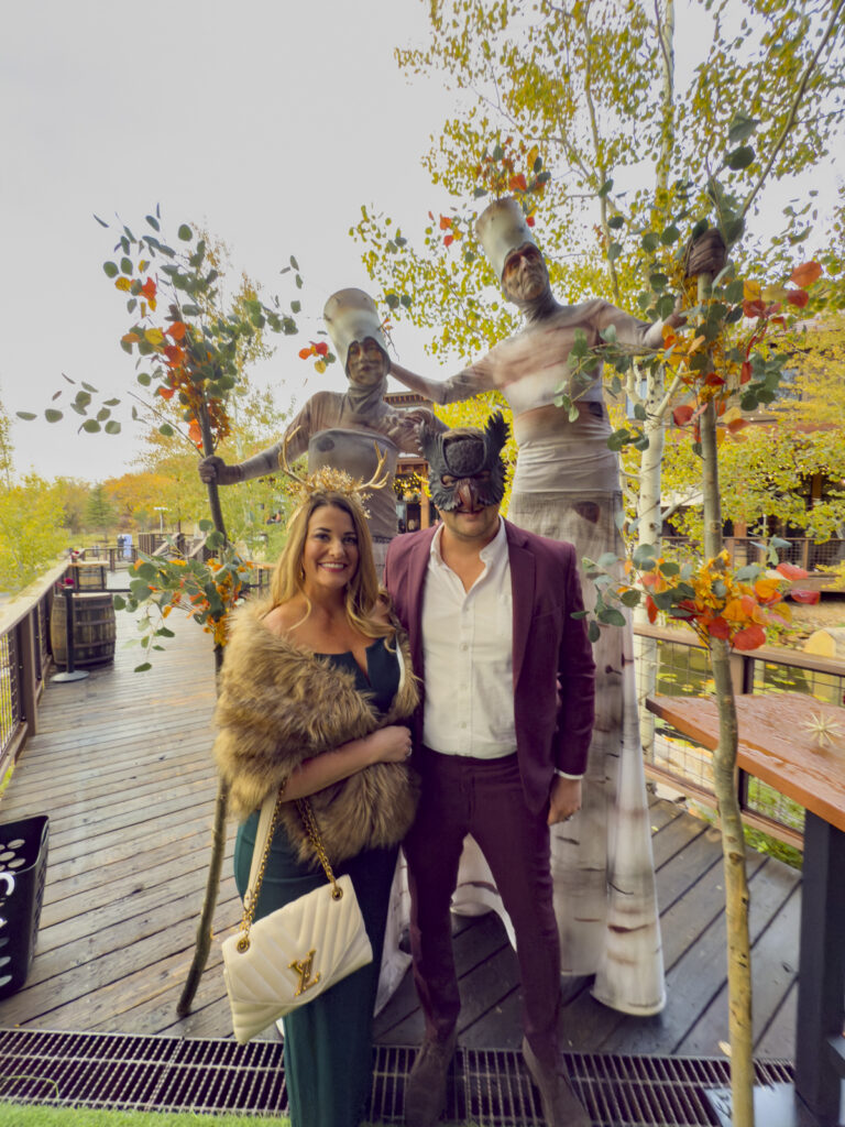 Couple at the High West Midwinter Night's Dram release party.