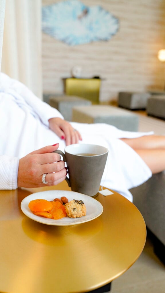Spa at the Breakers Hotel in Long Beach, California.