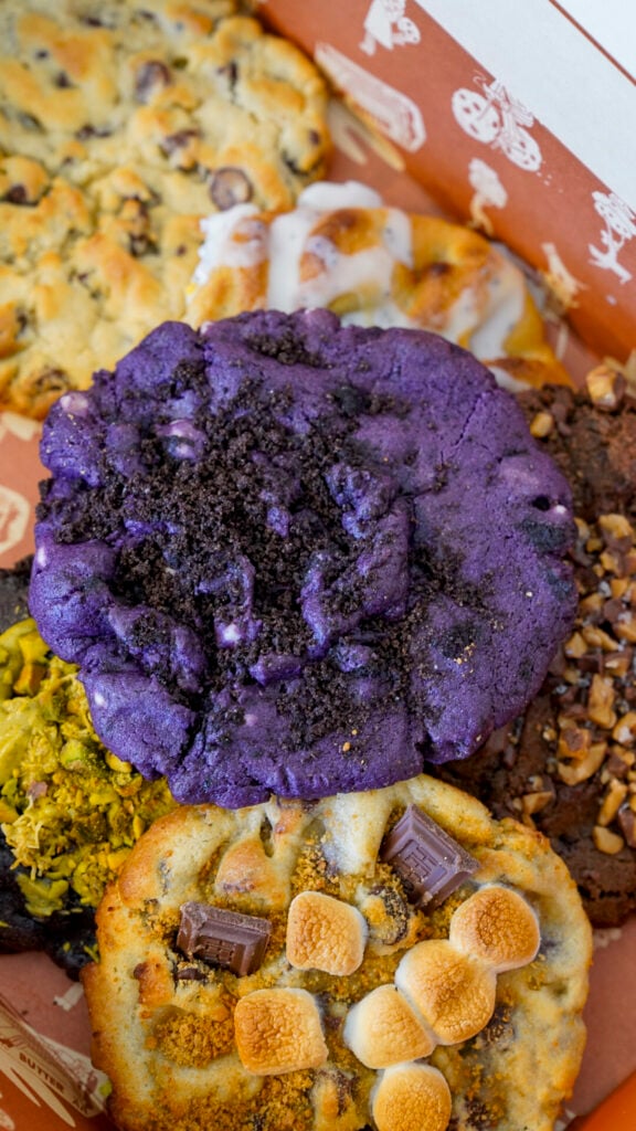 Cookies from a restaurant in Long Beach, California.