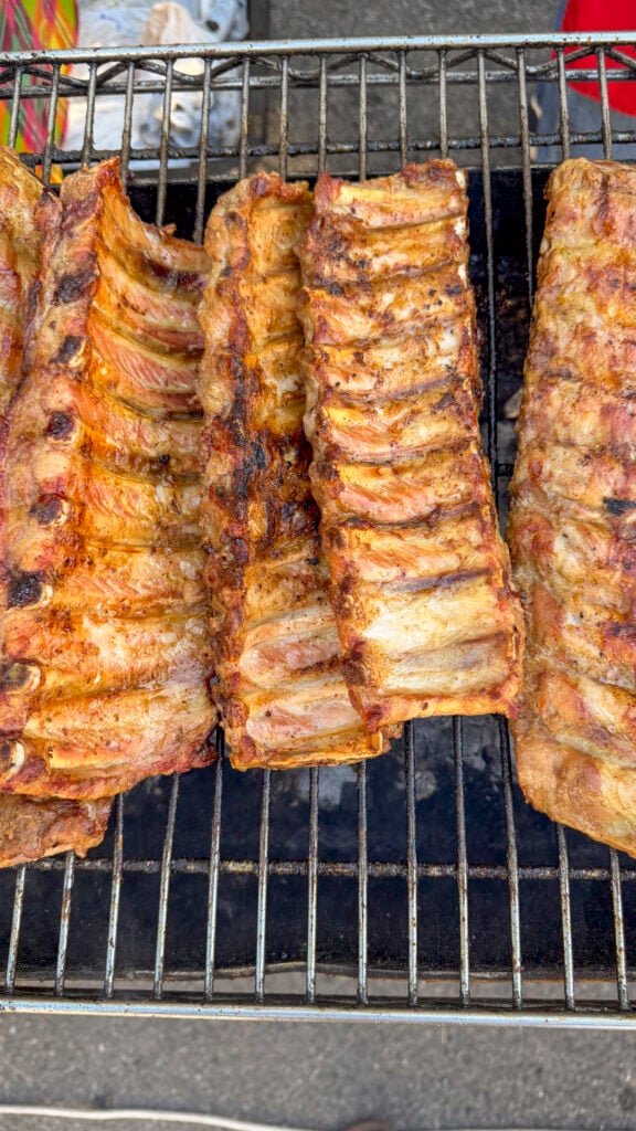 Ribs at the St. Martin Food Festival BBQ Competition.