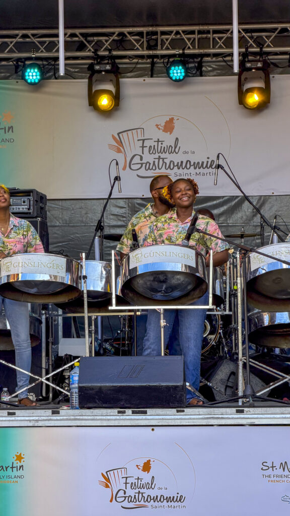 Live Music at the St. Martin Food Festival BBQ Competition.