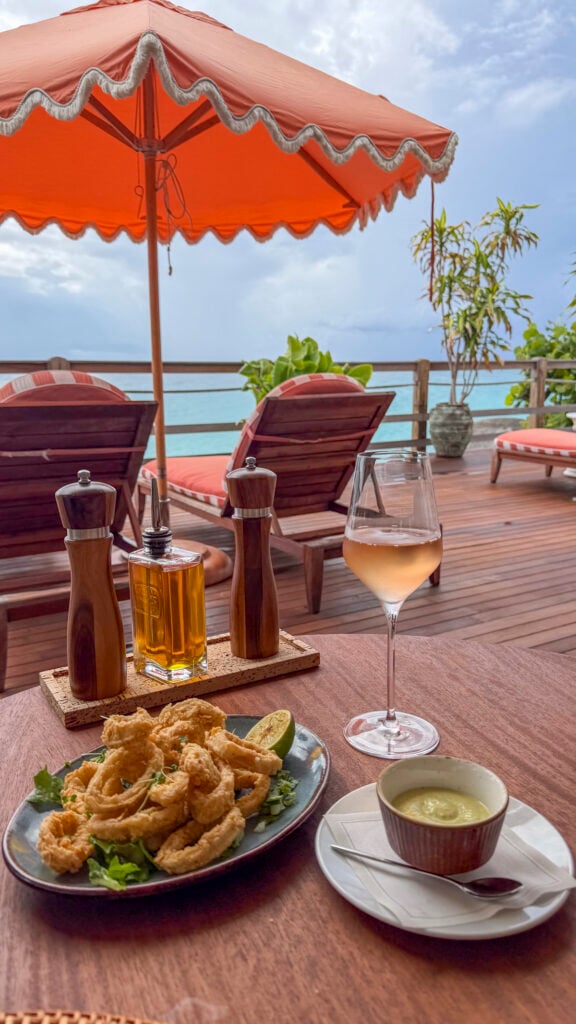 Restaurant at La Sammara at The Belmond in St. Martin.