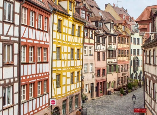 Couple in Nuremberg, Germany.