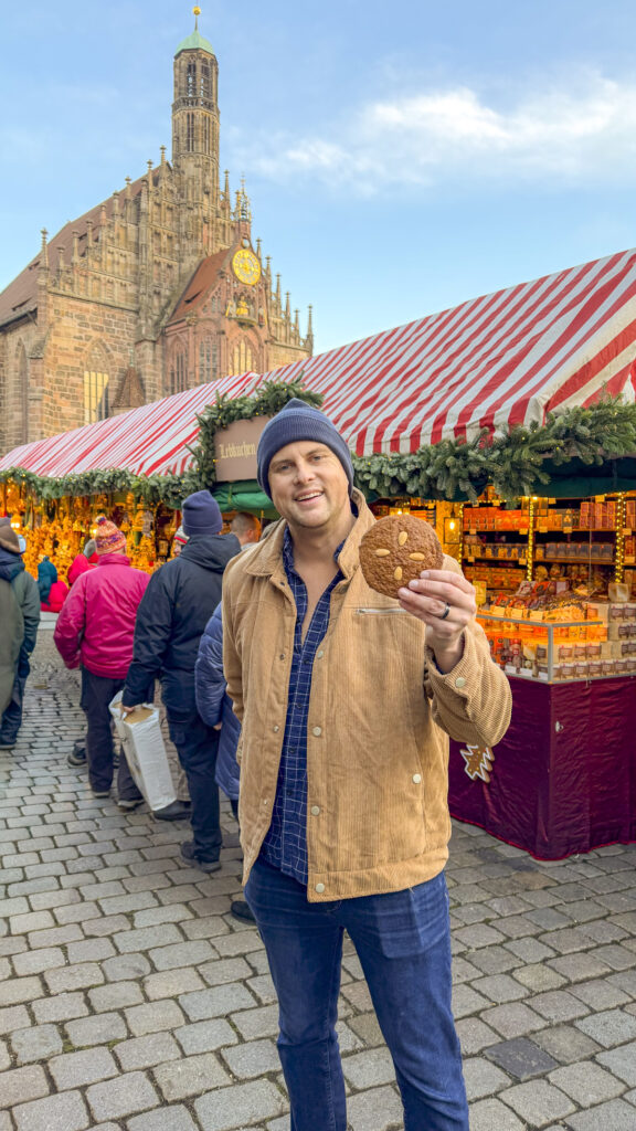 Christmas cookies for sale in Nuremberg, Germany.