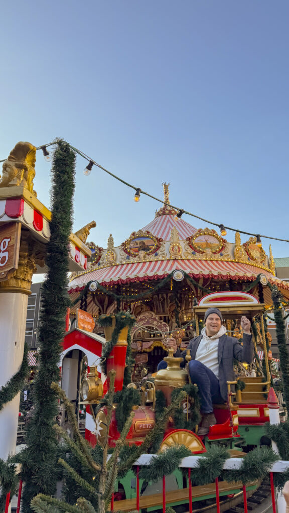 Christmas market in Nuremberg, Germany.