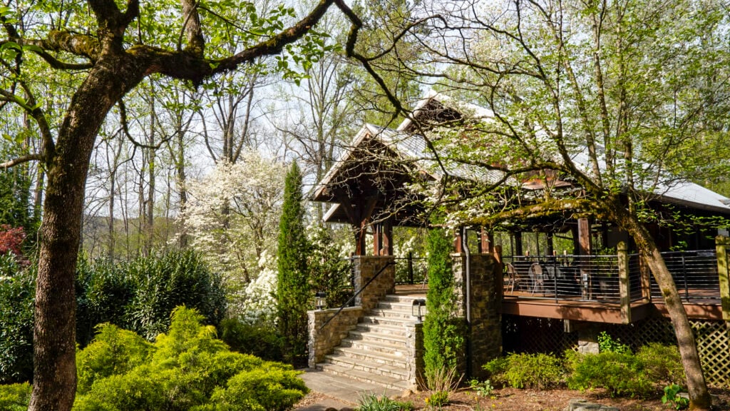 Restaurant at Dancing Bear Appalachian Bistro.