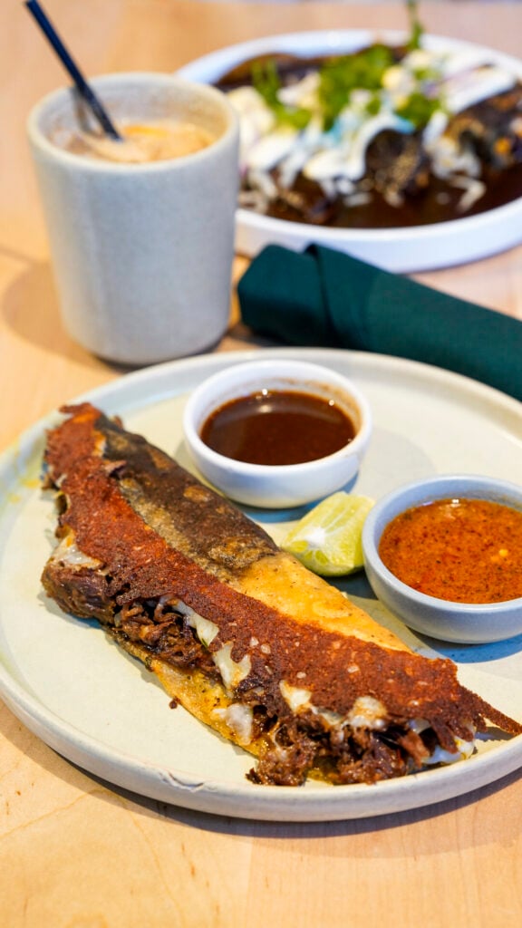 Quesabirria from a restaurant in Nashville.