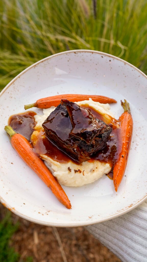 Short rib from Cascade restaurant in the San Francisco Peninsula Flavors of the Peninsula event.