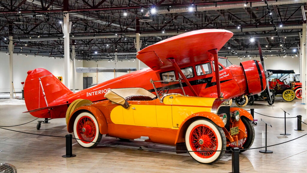 Car at the Fountainhead Transportation Museum, one of the best things to do in Fairbanks Alaska in the summer.