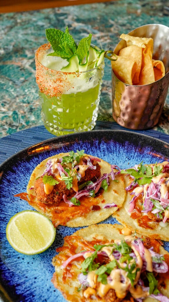 Dish from The Mexican from Miami Spice.
