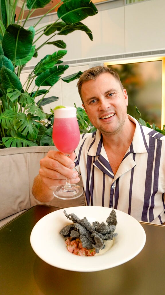 Man with a Cocktail from Adrift Mare from Miami Spice.