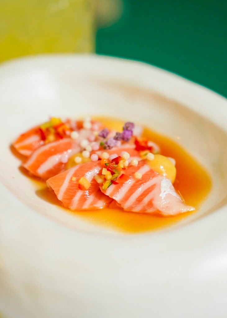 Dish from Amazonico from Miami Spice.