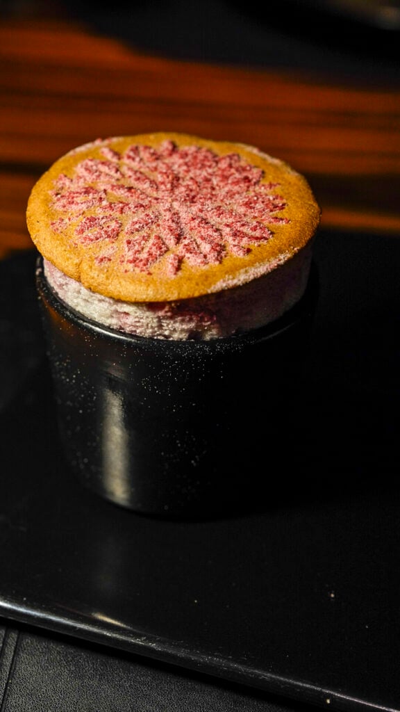 Dessert from l'atelier de joel robuchon from Miami Spice.