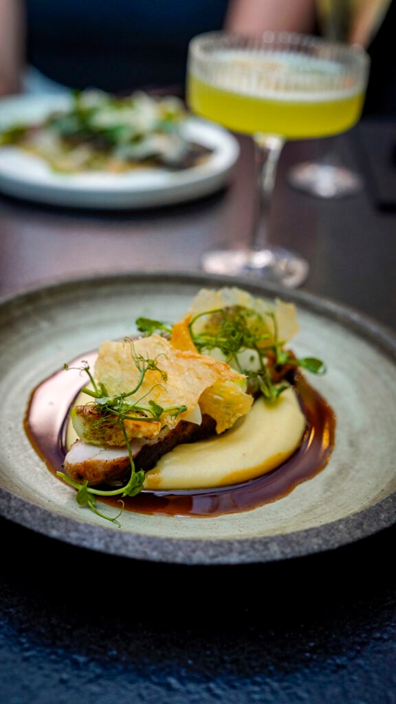 Dish from The Stubborn Seed from Miami Spice.