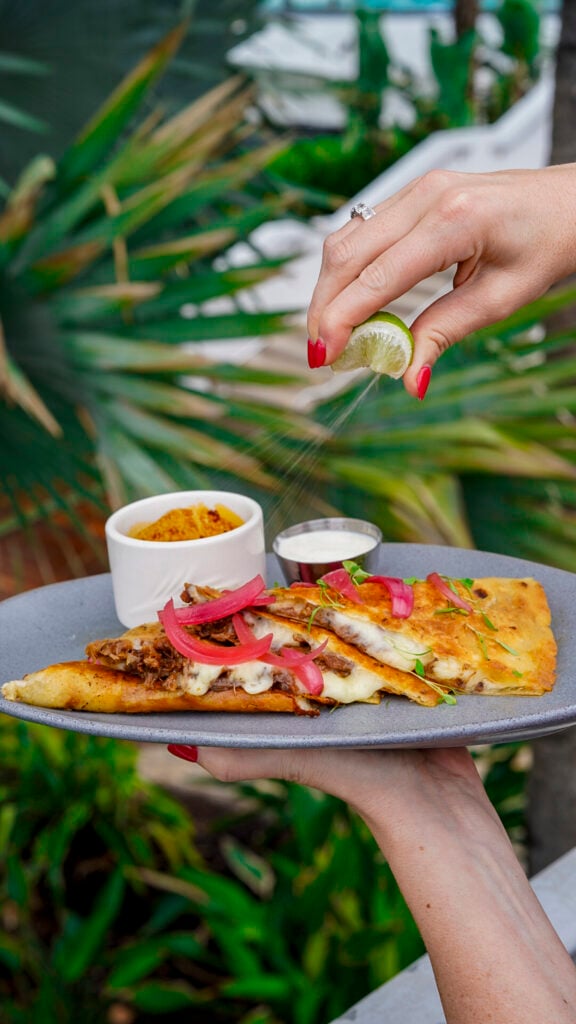 Dish from Ocean Social from Miami Spice.