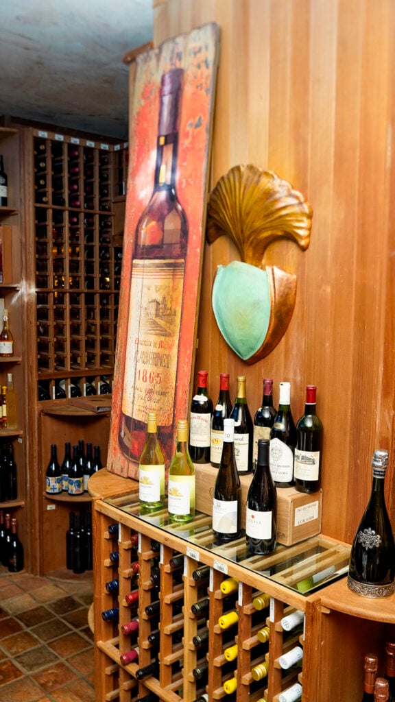 Wine selection from one of the best restaurants and bars in Reno.