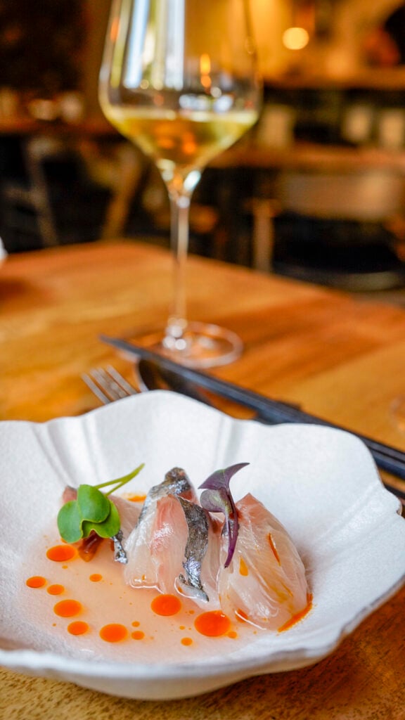 Sushi from Smoke Door Tahoe.