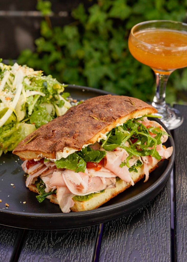 Sandwich from MadeIn one of the best restaurants and bars in Reno.
