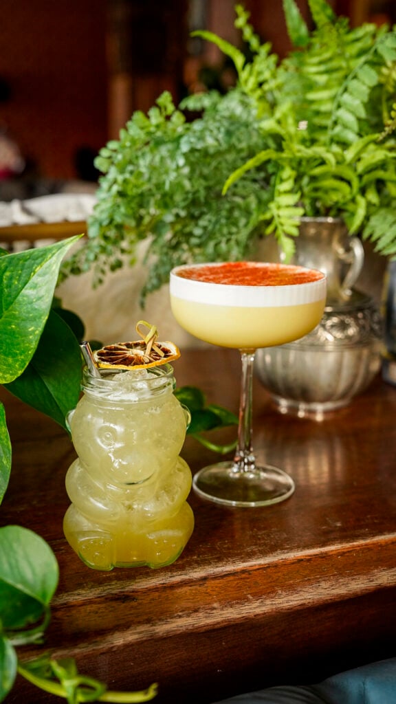 Cocktails from1864 Tavern, one of the best restaurants and bars in Reno.