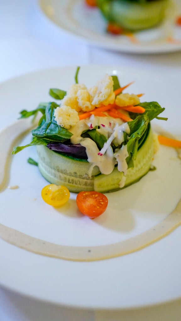 Elegant salad from one of the best restaurants and bars in Reno.