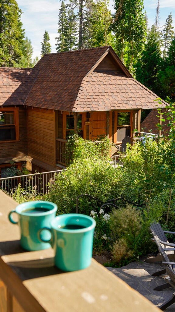 Cedar Crest Cottages in Lake Tahoe.